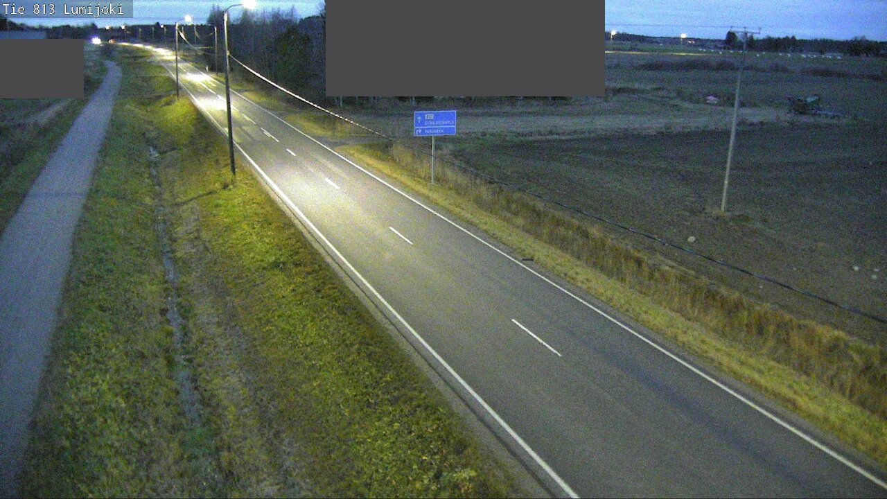 Kelikamerat Kuva Tie 813 Lumijoki, Lumijoki, Pohjois-Pohjanmaa