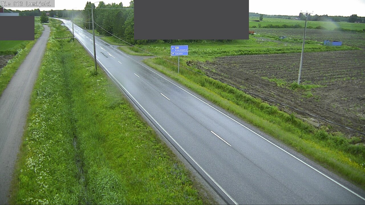 Kelikamerat Kuva Tie 813 Lumijoki, Lumijoki, Pohjois-Pohjanmaa