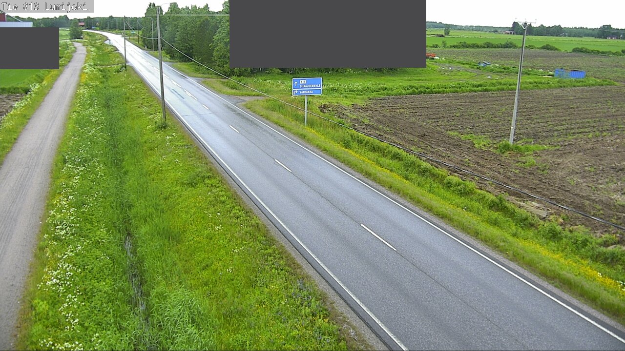 Kelikamerat Kuva Tie 813 Lumijoki, Lumijoki, Pohjois-Pohjanmaa