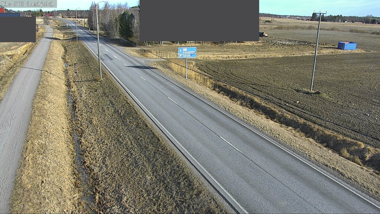 Kelikamerat Kuva Tie 813 Lumijoki, Lumijoki, Pohjois-Pohjanmaa