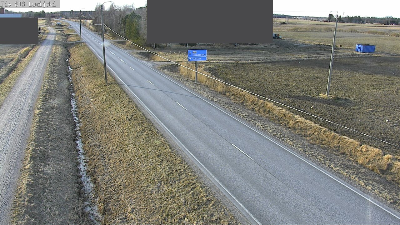 Kelikamerat Kuva Tie 813 Lumijoki, Lumijoki, Pohjois-Pohjanmaa