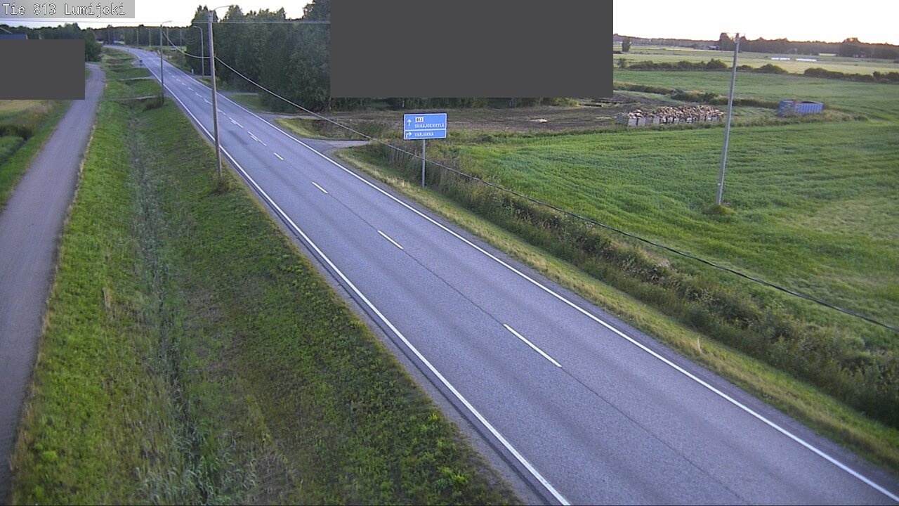 Kelikamerat Kuva Tie 813 Lumijoki, Lumijoki, Pohjois-Pohjanmaa