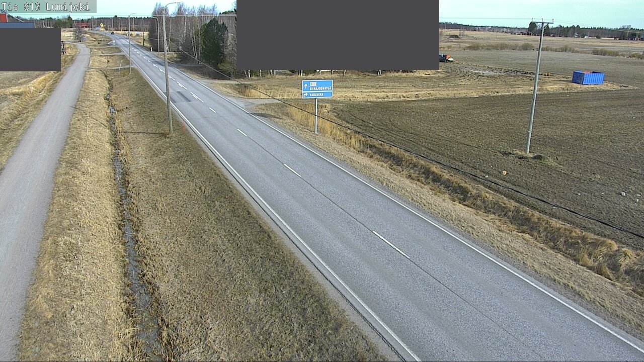 Kelikamerat Kuva Tie 813 Lumijoki, Lumijoki, Pohjois-Pohjanmaa