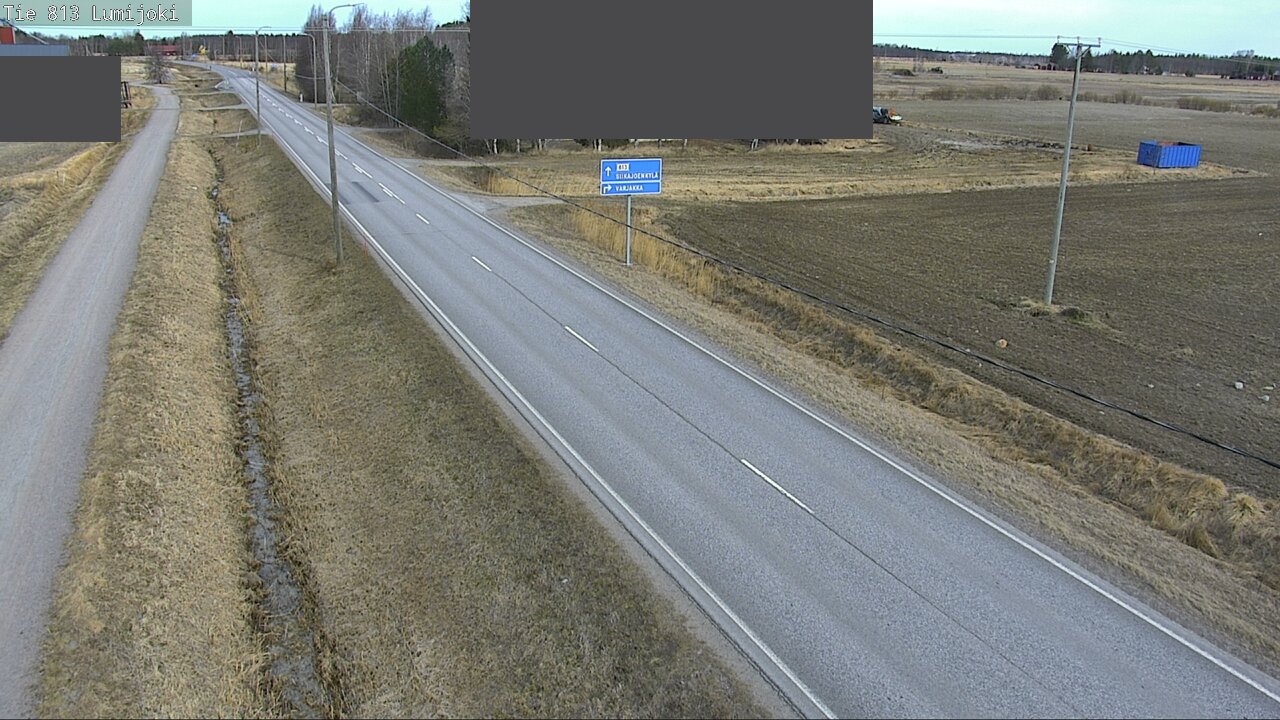 Kelikamerat Kuva Tie 813 Lumijoki, Lumijoki, Pohjois-Pohjanmaa