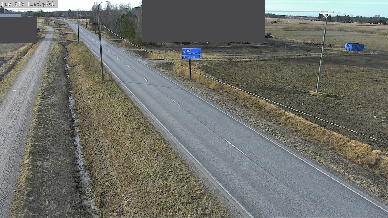 Kelikamerat Kuva Tie 813 Lumijoki, Lumijoki, Pohjois-Pohjanmaa