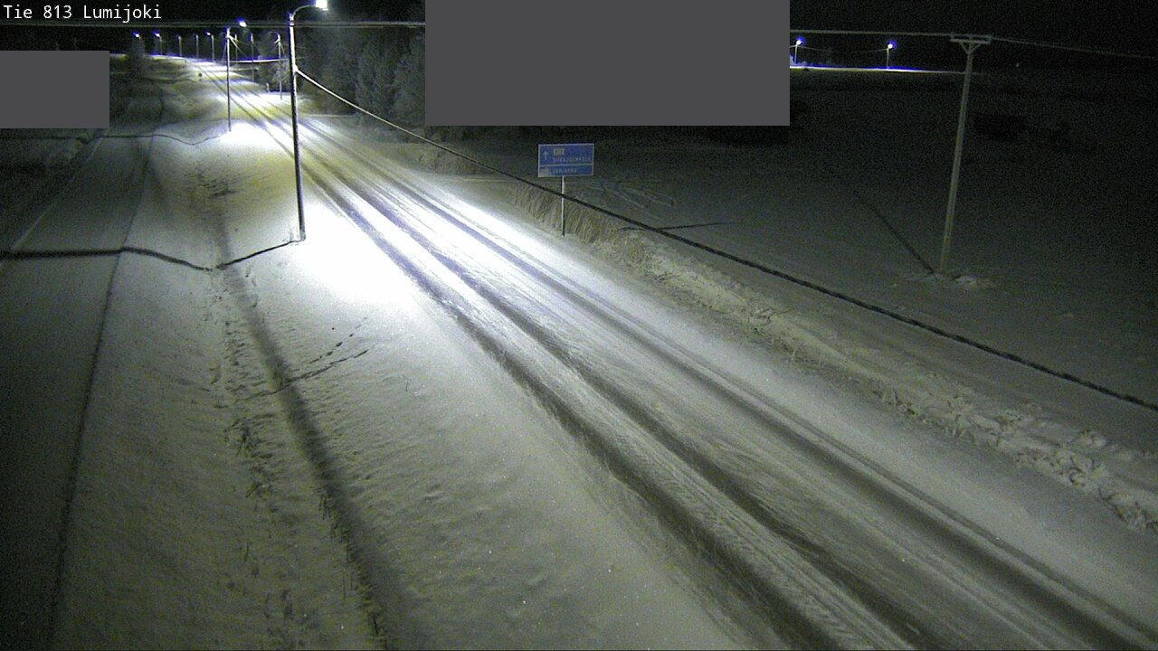 Kelikamerat Kuva Tie 813 Lumijoki, Lumijoki, Pohjois-Pohjanmaa