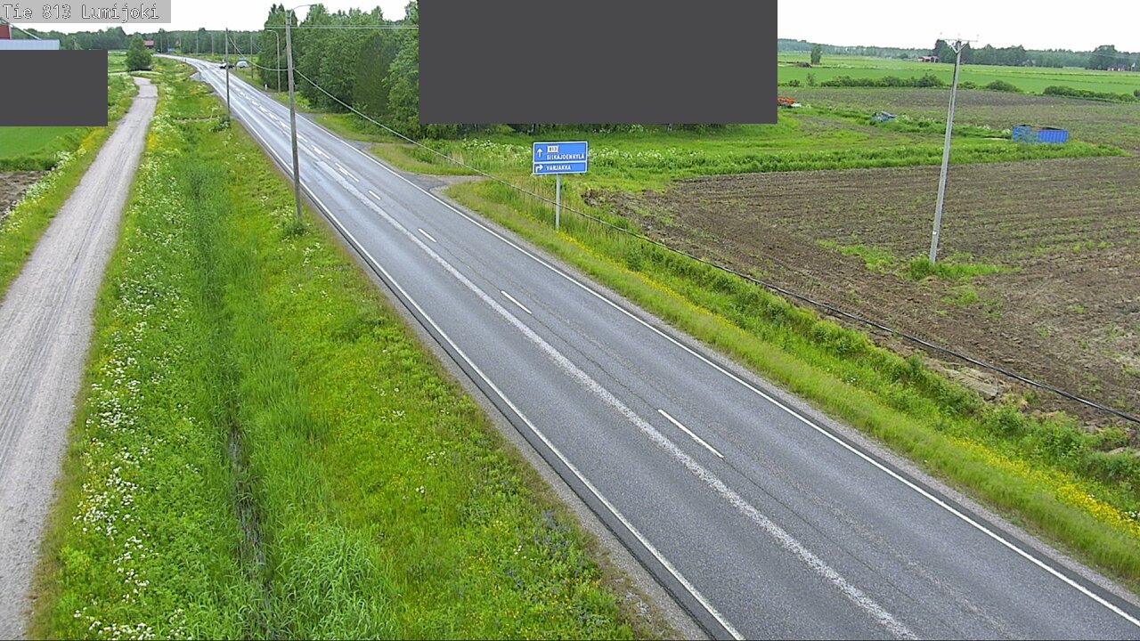 Kelikamerat Kuva Tie 813 Lumijoki, Lumijoki, Pohjois-Pohjanmaa