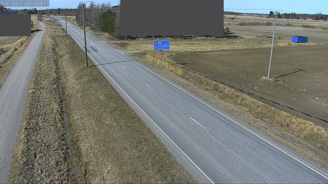Kelikamerat Kuva Tie 813 Lumijoki, Lumijoki, Pohjois-Pohjanmaa