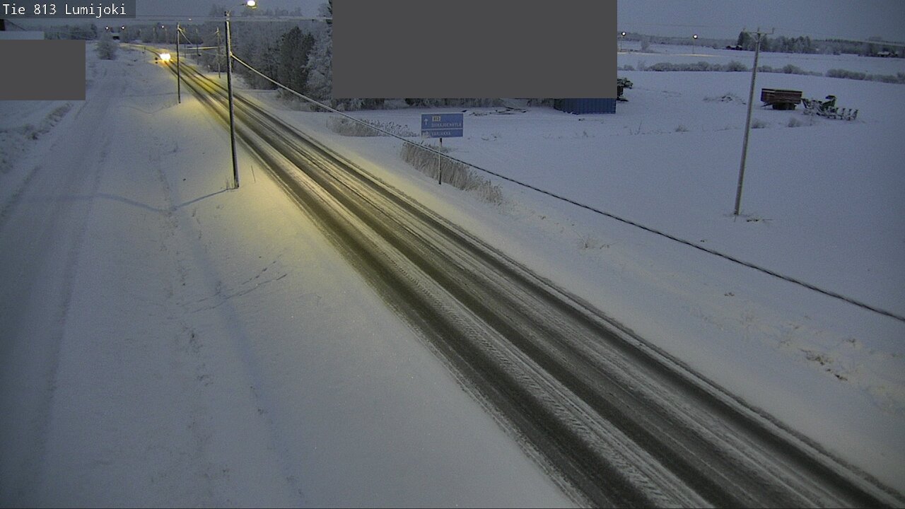 Kelikamerat Kuva Tie 813 Lumijoki, Lumijoki, Pohjois-Pohjanmaa