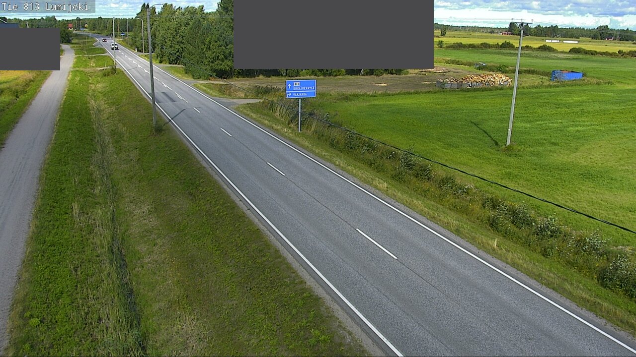 Kelikamerat Kuva Tie 813 Lumijoki, Lumijoki, Pohjois-Pohjanmaa