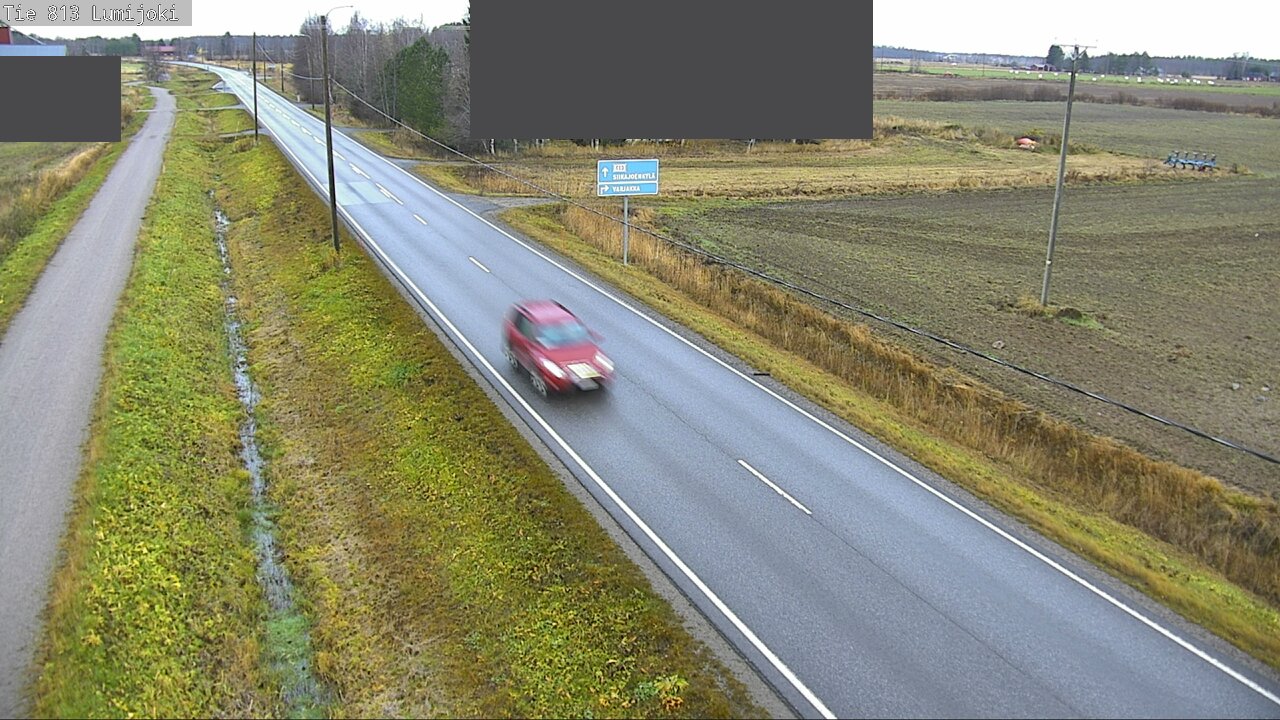 Kelikamerat Kuva Tie 813 Lumijoki, Lumijoki, Pohjois-Pohjanmaa