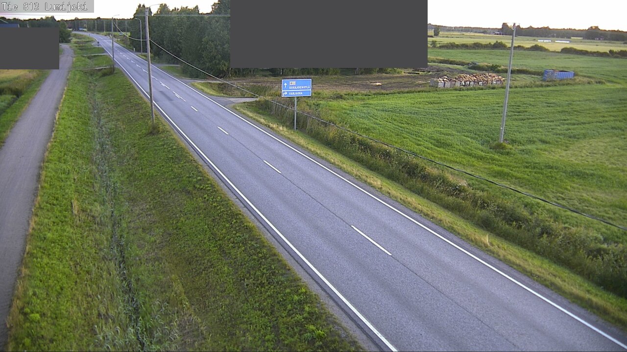 Kelikamerat Kuva Tie 813 Lumijoki, Lumijoki, Pohjois-Pohjanmaa