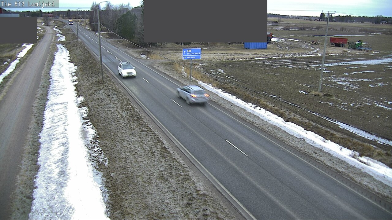 Kelikamerat Kuva Tie 813 Lumijoki, Lumijoki, Pohjois-Pohjanmaa