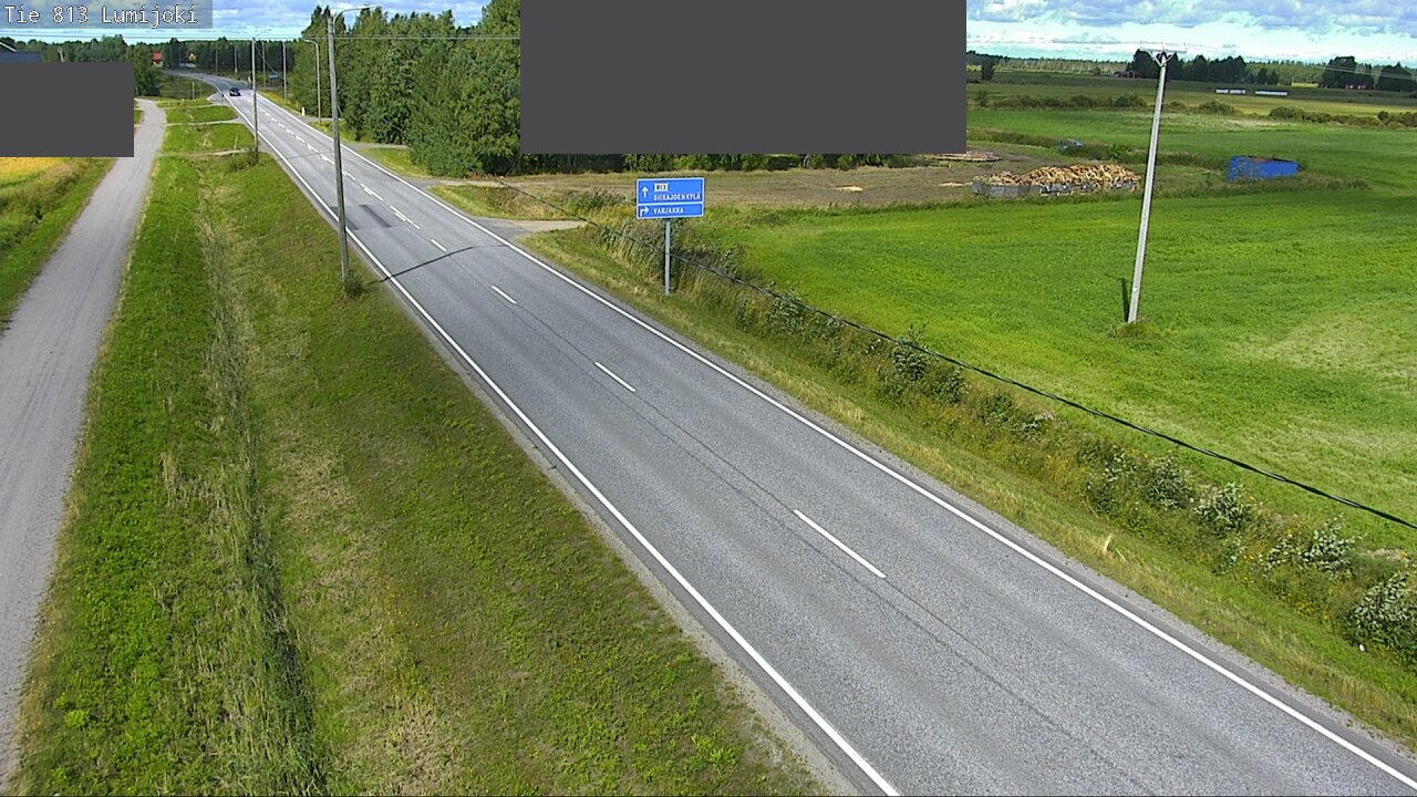 Kelikamerat Kuva Tie 813 Lumijoki, Lumijoki, Pohjois-Pohjanmaa