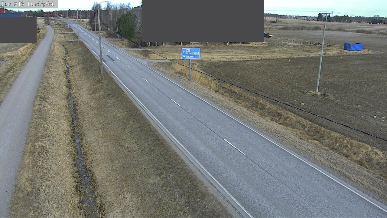 Kelikamerat Kuva Tie 813 Lumijoki, Lumijoki, Pohjois-Pohjanmaa