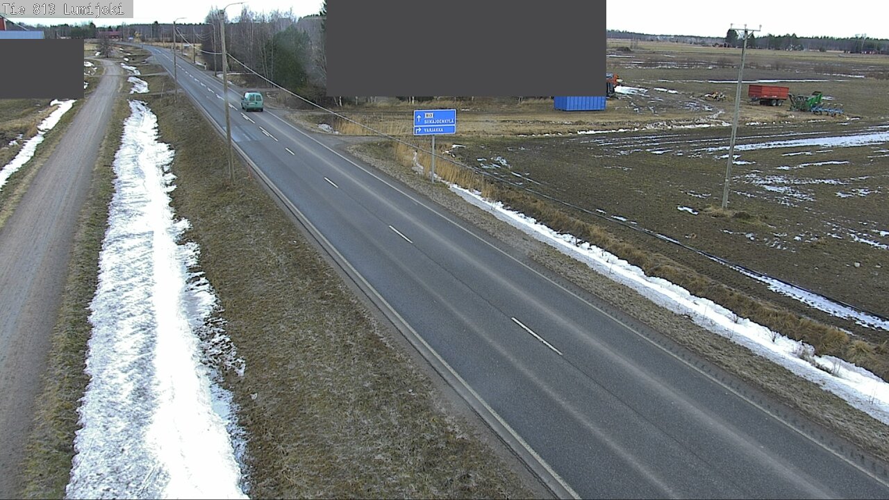 Kelikamerat Kuva Tie 813 Lumijoki, Lumijoki, Pohjois-Pohjanmaa