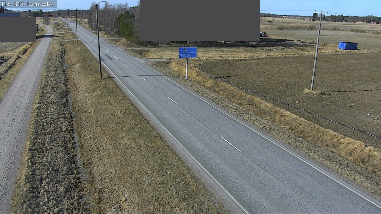 Kelikamerat Kuva Tie 813 Lumijoki, Lumijoki, Pohjois-Pohjanmaa