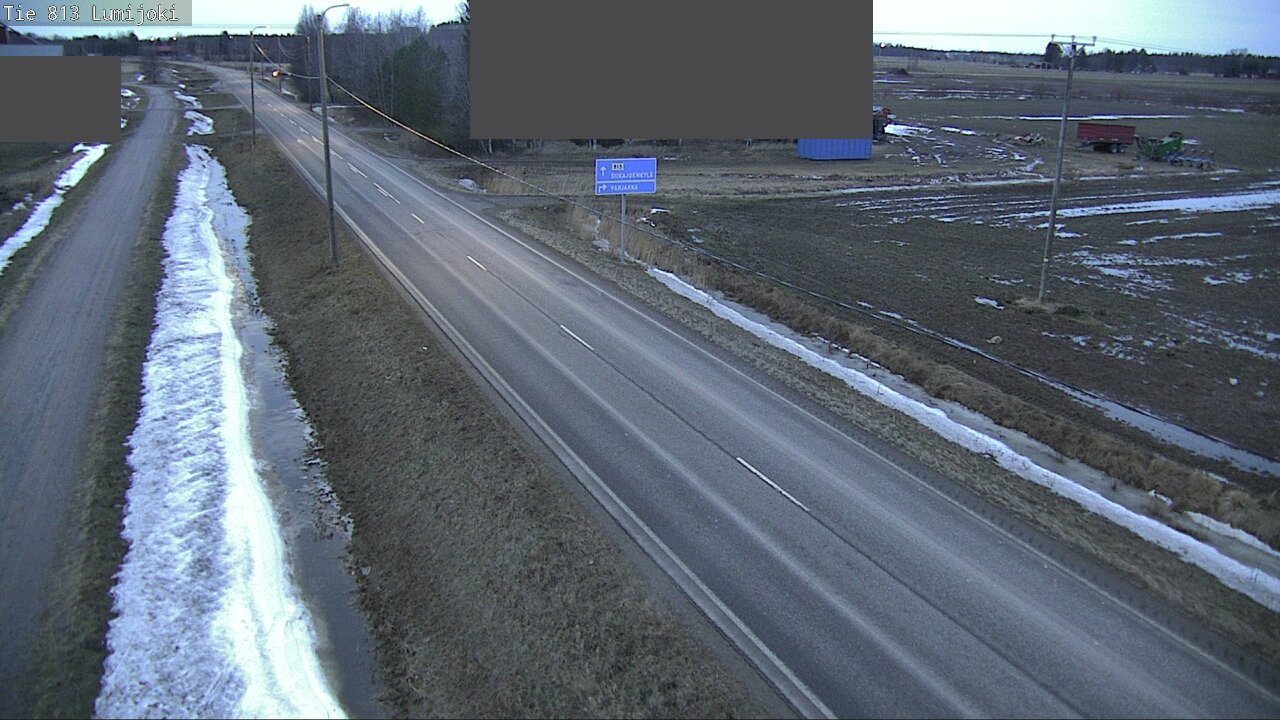 Kelikamerat Kuva Tie 813 Lumijoki, Lumijoki, Pohjois-Pohjanmaa