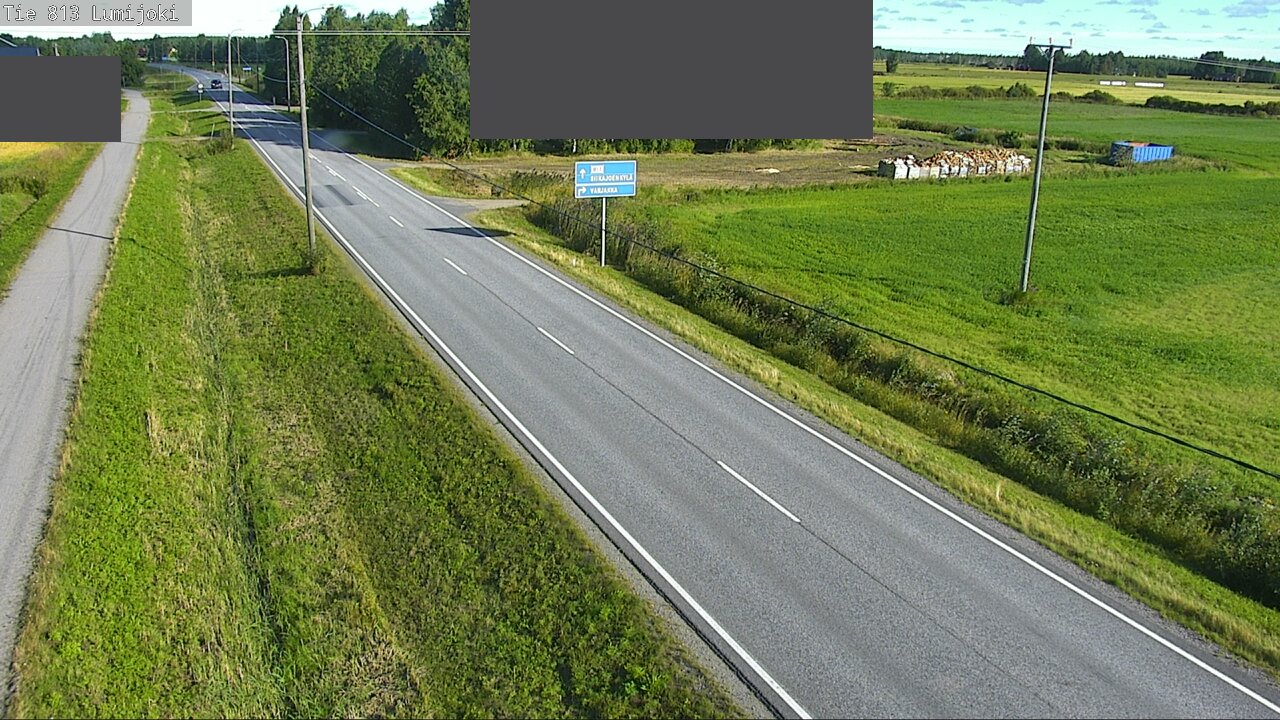 Kelikamerat Kuva Tie 813 Lumijoki, Lumijoki, Pohjois-Pohjanmaa