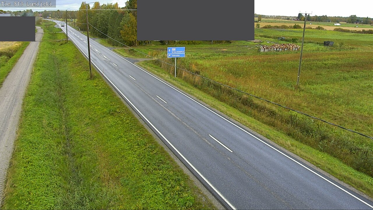 Kelikamerat Kuva Tie 813 Lumijoki, Lumijoki, Pohjois-Pohjanmaa