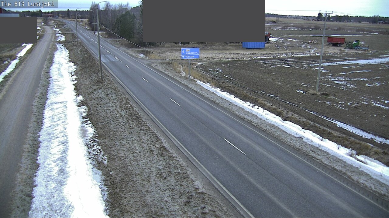 Kelikamerat Kuva Tie 813 Lumijoki, Lumijoki, Pohjois-Pohjanmaa