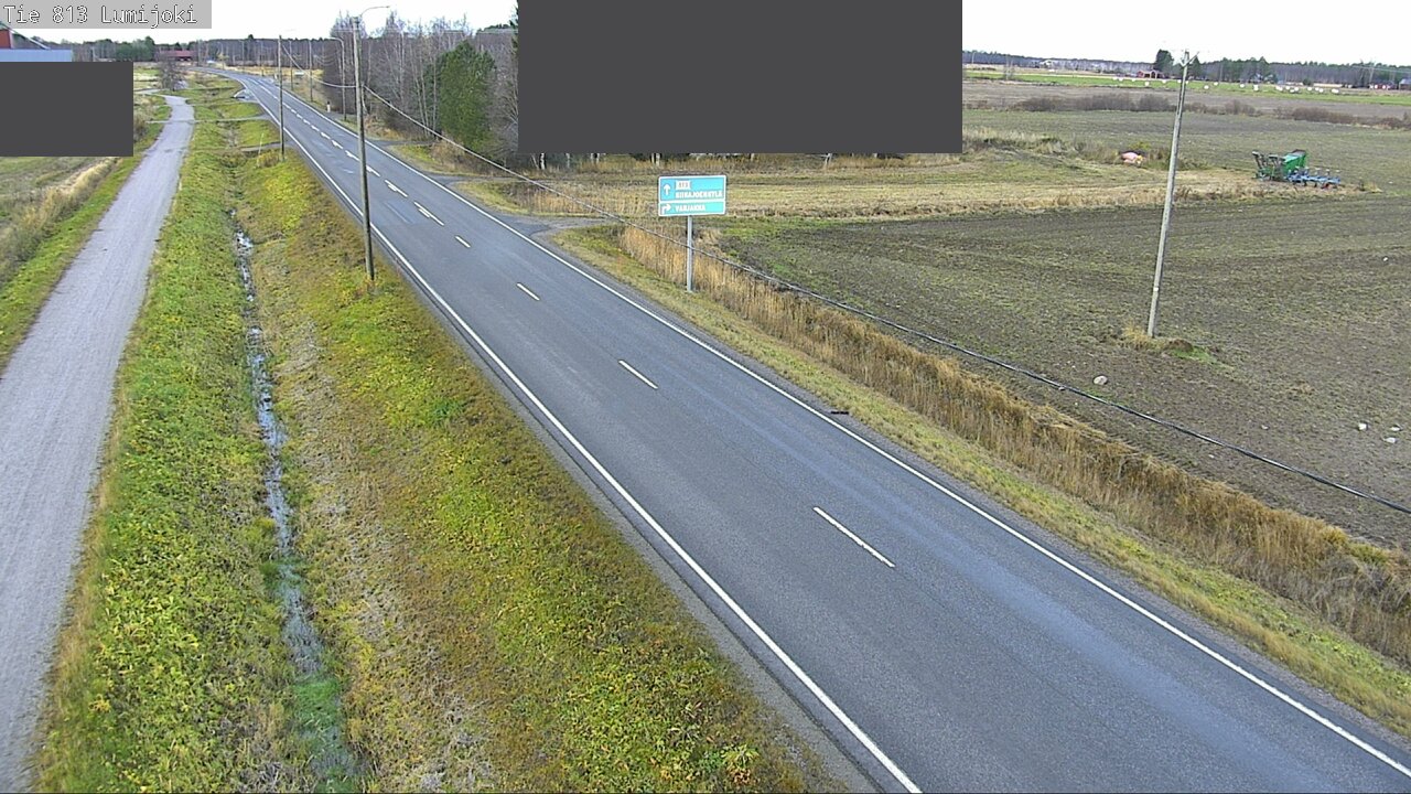 Kelikamerat Kuva Tie 813 Lumijoki, Lumijoki, Pohjois-Pohjanmaa