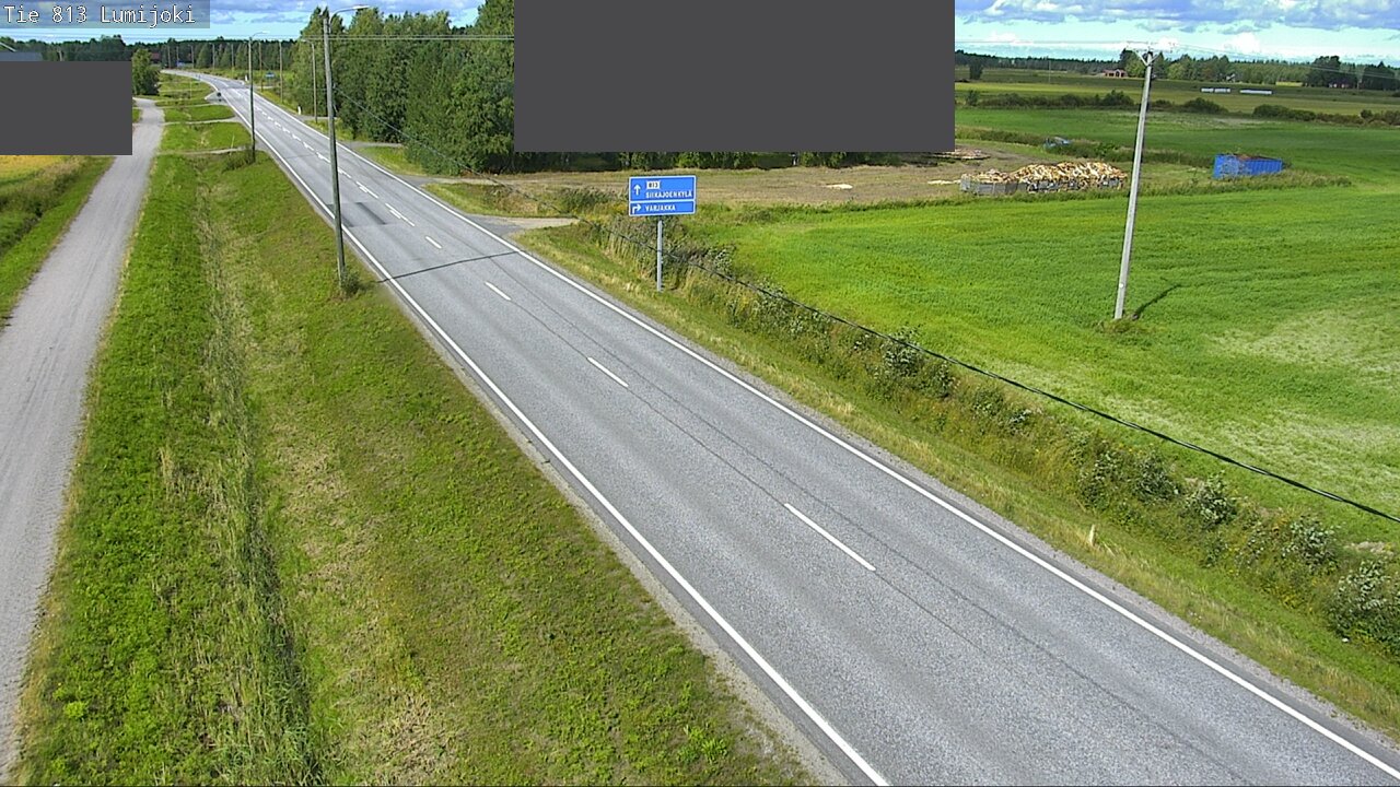 Kelikamerat Kuva Tie 813 Lumijoki, Lumijoki, Pohjois-Pohjanmaa