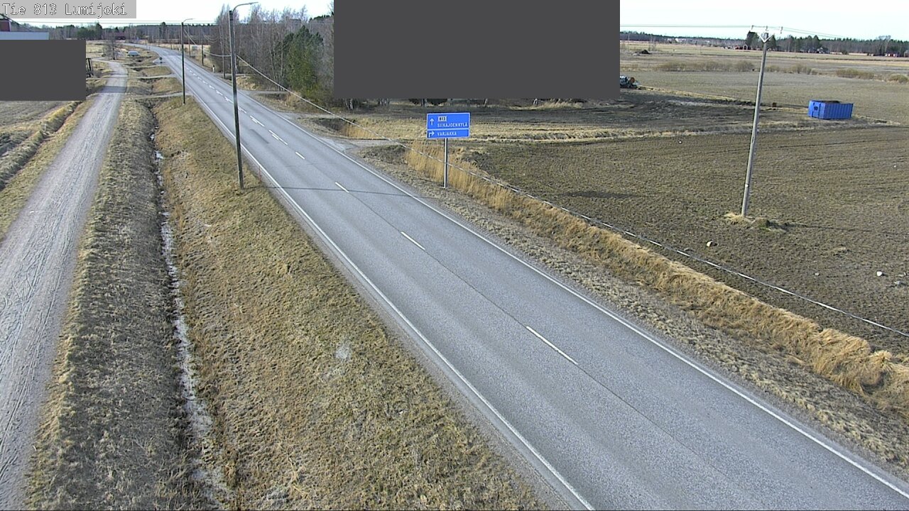 Kelikamerat Kuva Tie 813 Lumijoki, Lumijoki, Pohjois-Pohjanmaa