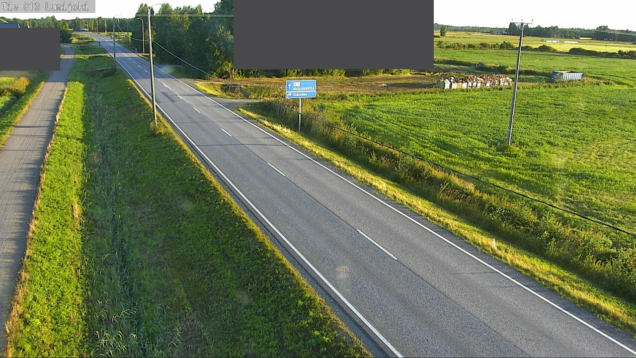 Kelikamerat Kuva Tie 813 Lumijoki, Lumijoki, Pohjois-Pohjanmaa