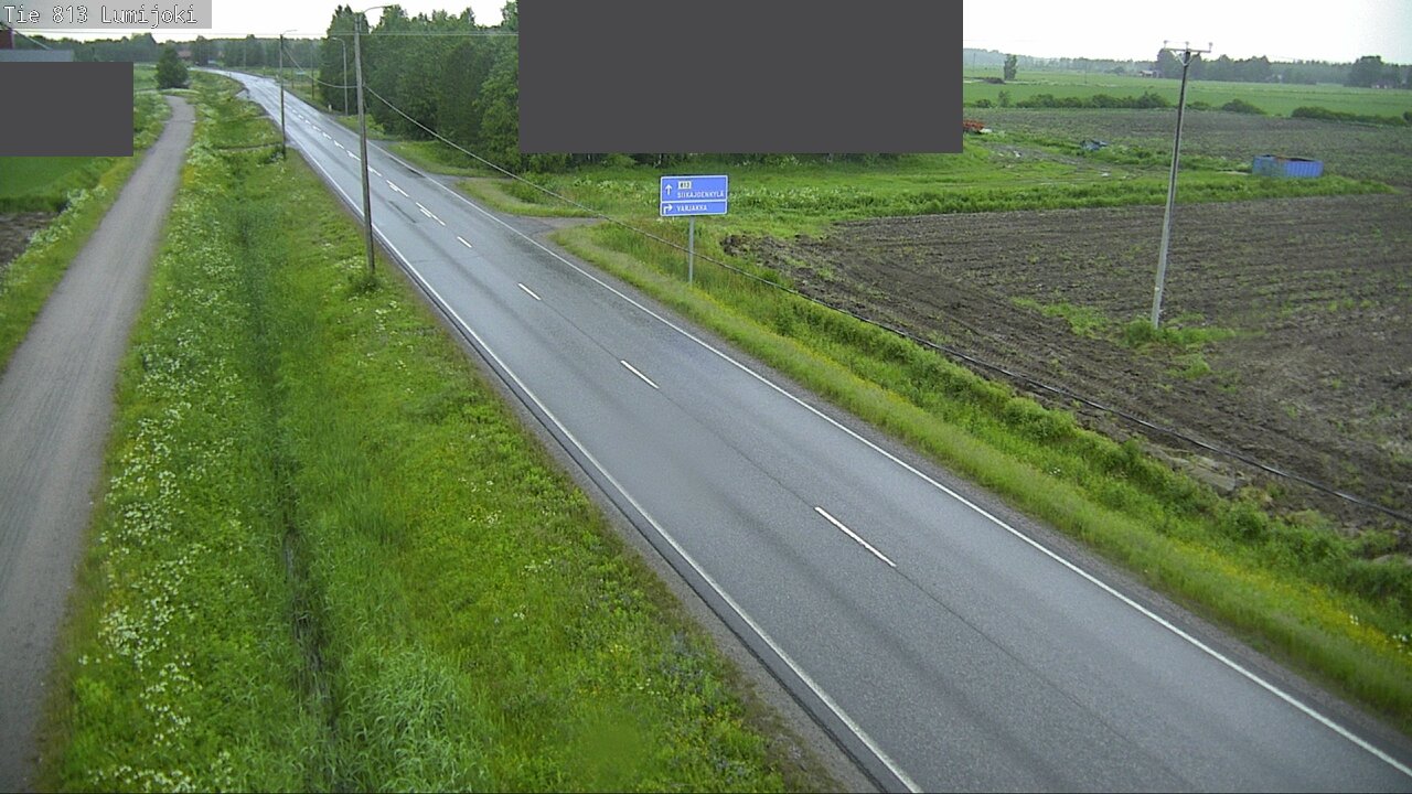 Kelikamerat Kuva Tie 813 Lumijoki, Lumijoki, Pohjois-Pohjanmaa