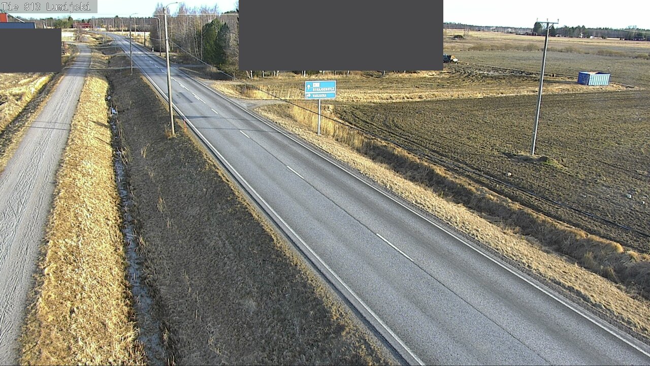 Kelikamerat Kuva Tie 813 Lumijoki, Lumijoki, Pohjois-Pohjanmaa