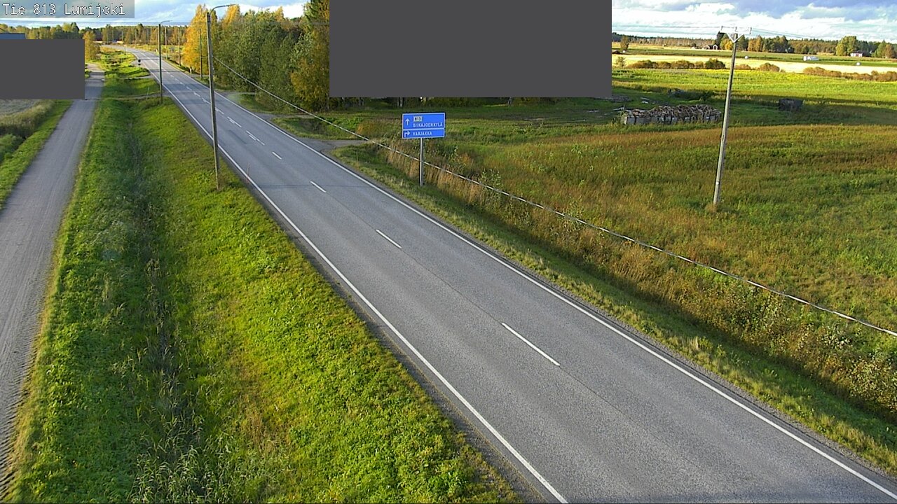Kelikamerat Kuva Tie 813 Lumijoki, Lumijoki, Pohjois-Pohjanmaa