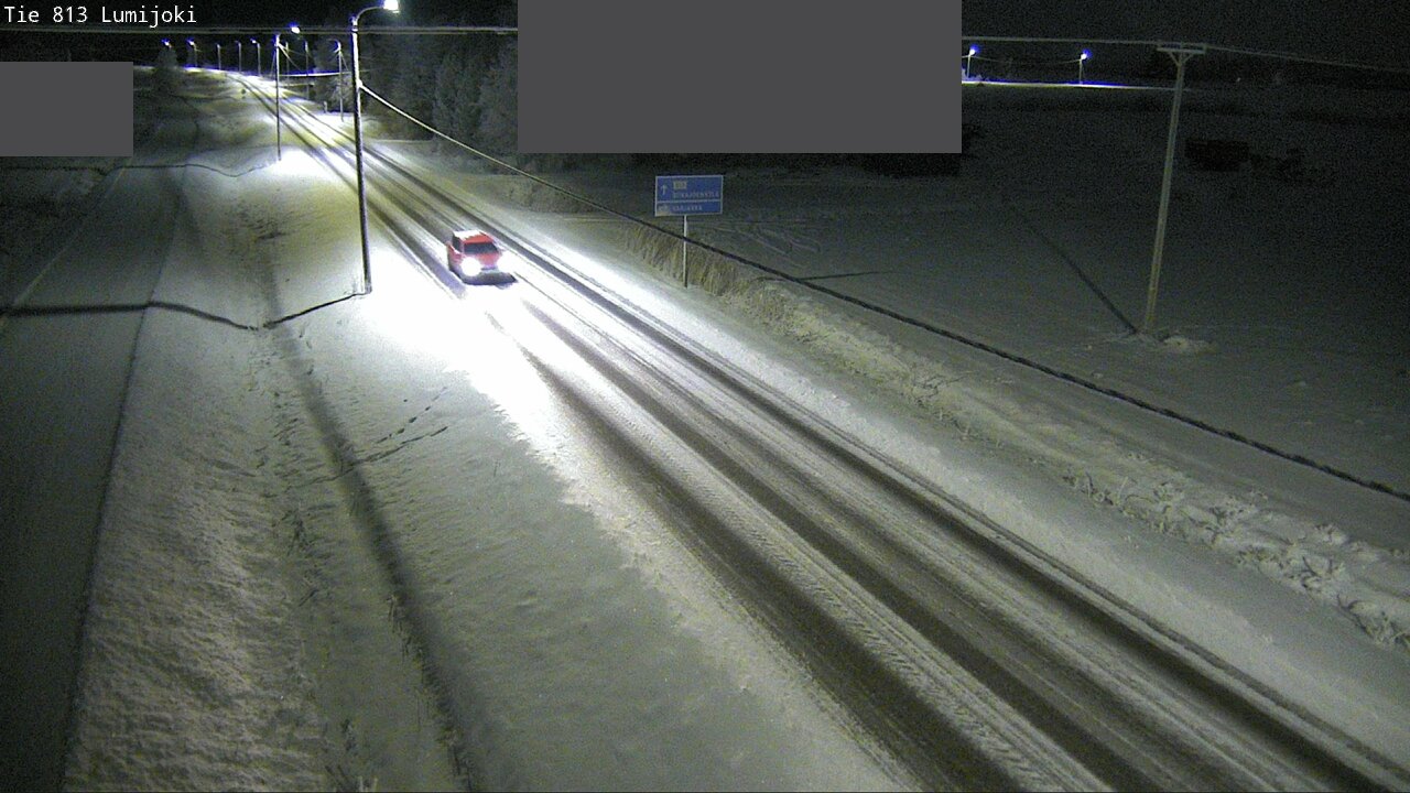 Kelikamerat Kuva Tie 813 Lumijoki, Lumijoki, Pohjois-Pohjanmaa