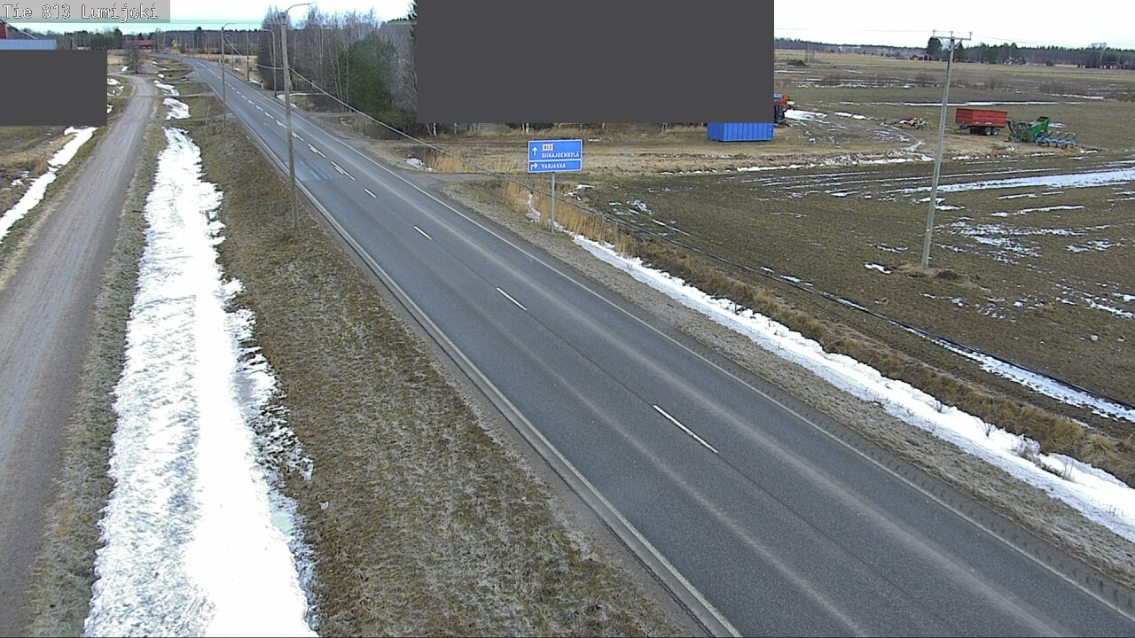 Kelikamerat Kuva Tie 813 Lumijoki, Lumijoki, Pohjois-Pohjanmaa