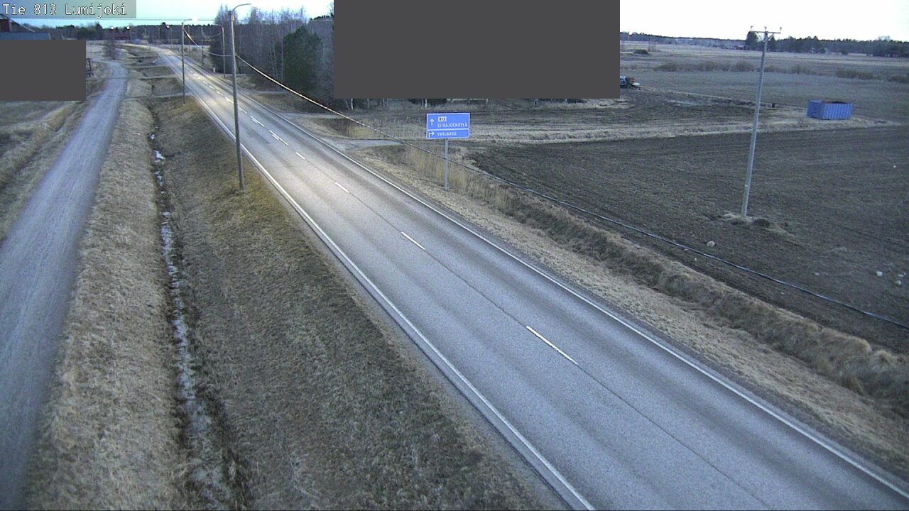 Kelikamerat Kuva Tie 813 Lumijoki, Lumijoki, Pohjois-Pohjanmaa