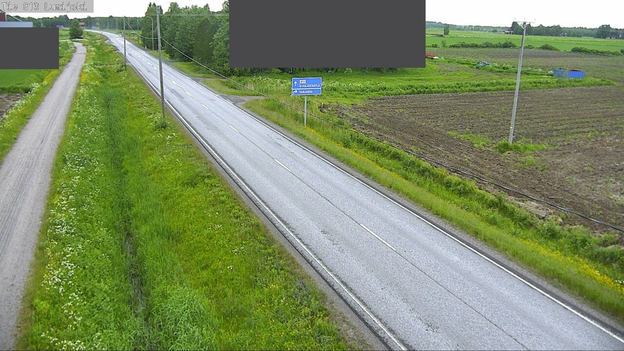 Kelikamerat Kuva Tie 813 Lumijoki, Lumijoki, Pohjois-Pohjanmaa