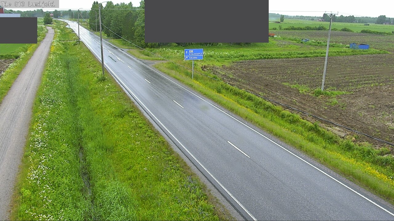 Kelikamerat Kuva Tie 813 Lumijoki, Lumijoki, Pohjois-Pohjanmaa