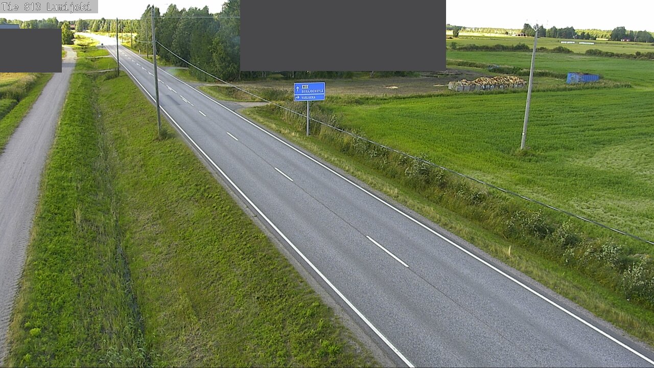 Kelikamerat Kuva Tie 813 Lumijoki, Lumijoki, Pohjois-Pohjanmaa