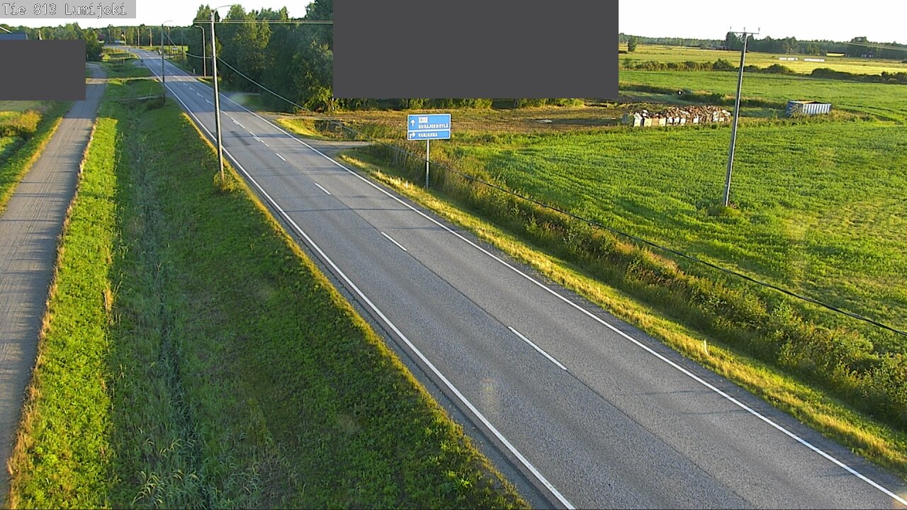 Kelikamerat Kuva Tie 813 Lumijoki, Lumijoki, Pohjois-Pohjanmaa