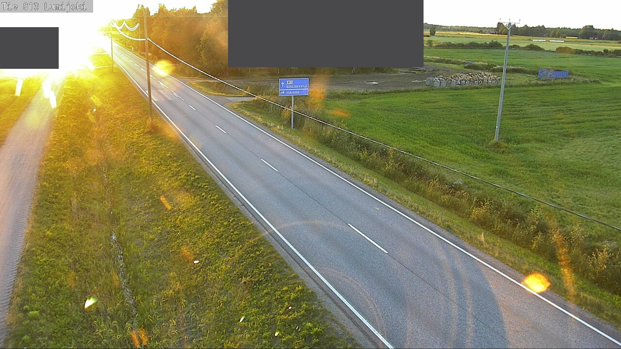 Kelikamerat Kuva Tie 813 Lumijoki, Lumijoki, Pohjois-Pohjanmaa