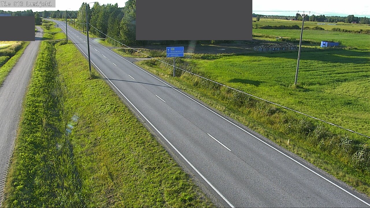 Kelikamerat Kuva Tie 813 Lumijoki, Lumijoki, Pohjois-Pohjanmaa