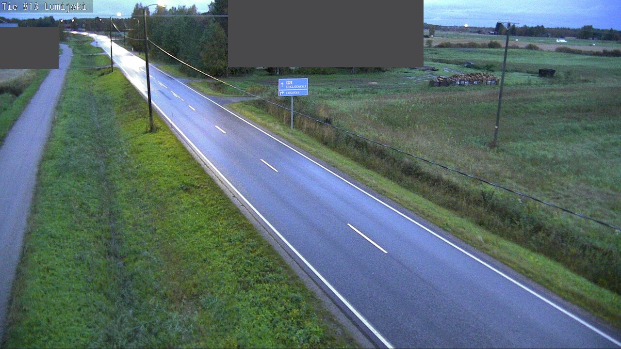 Kelikamerat Kuva Tie 813 Lumijoki, Lumijoki, Pohjois-Pohjanmaa