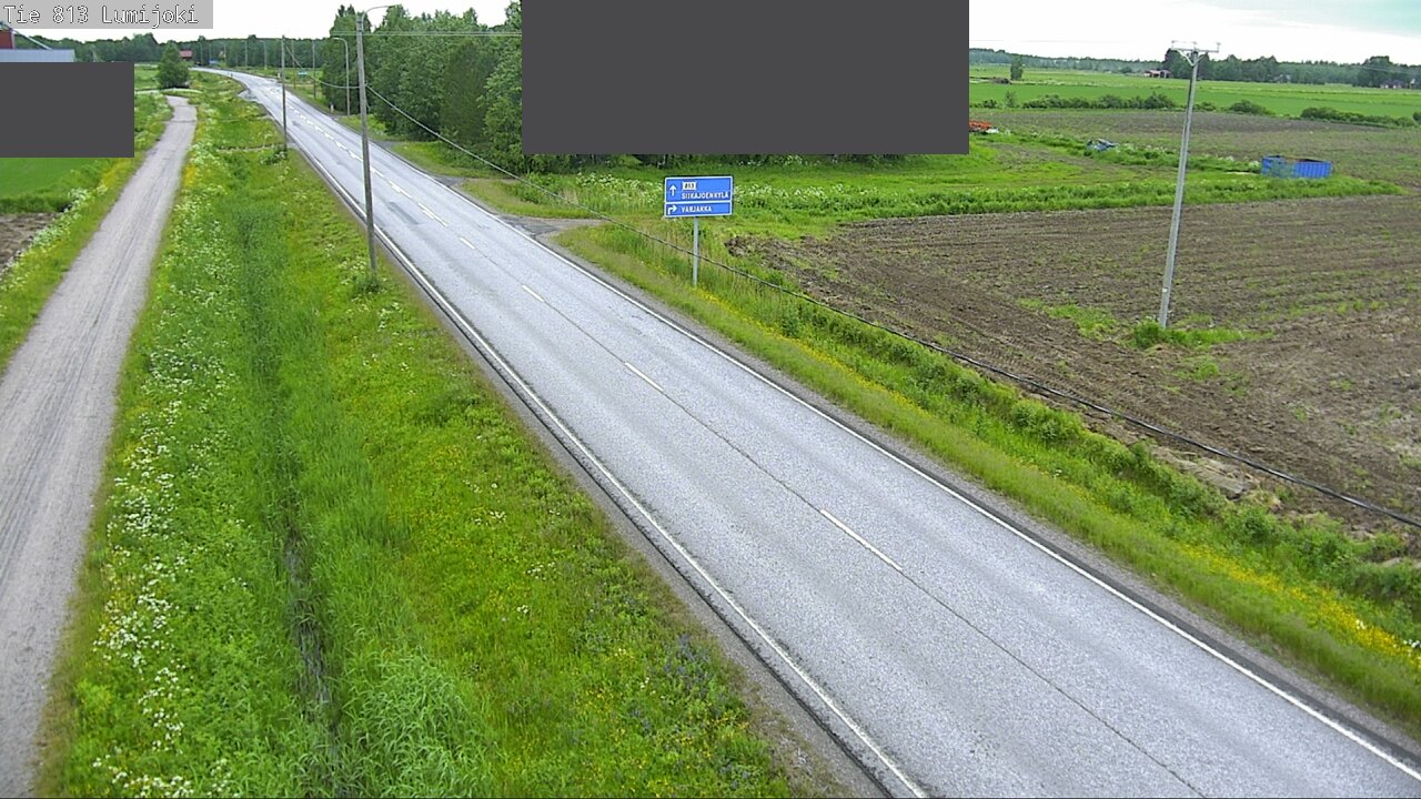 Kelikamerat Kuva Tie 813 Lumijoki, Lumijoki, Pohjois-Pohjanmaa