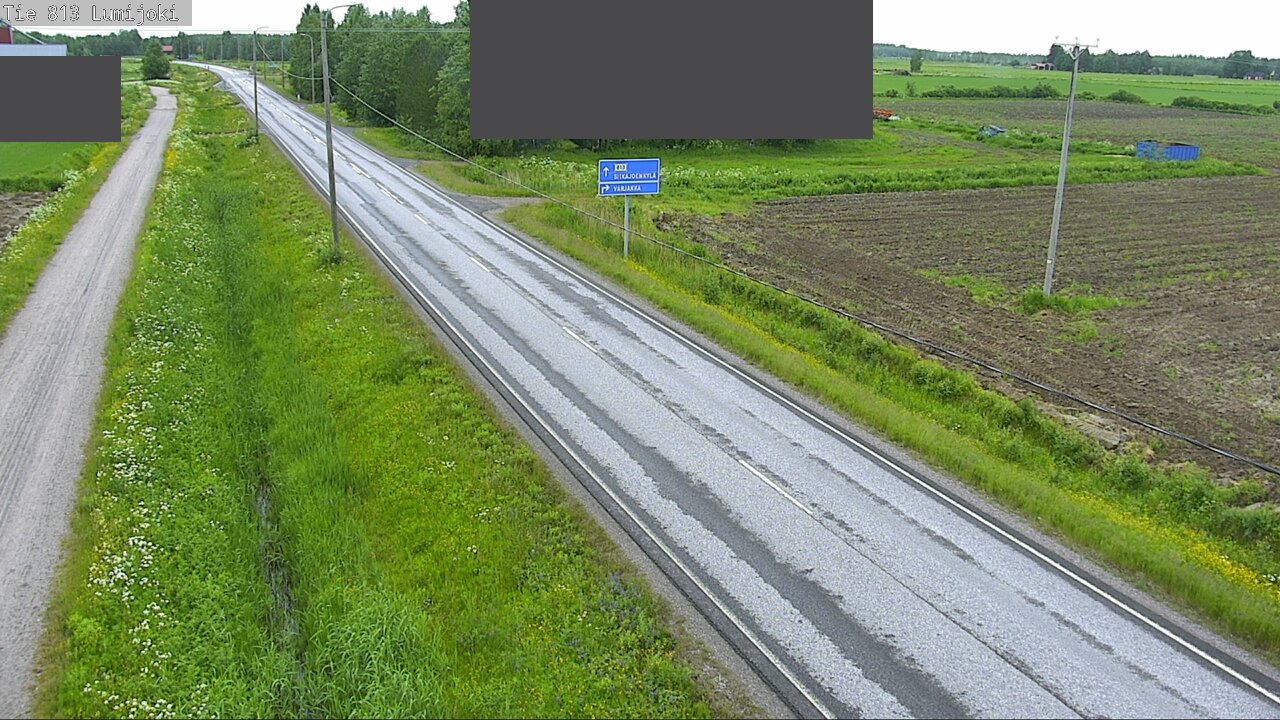 Kelikamerat Kuva Tie 813 Lumijoki, Lumijoki, Pohjois-Pohjanmaa