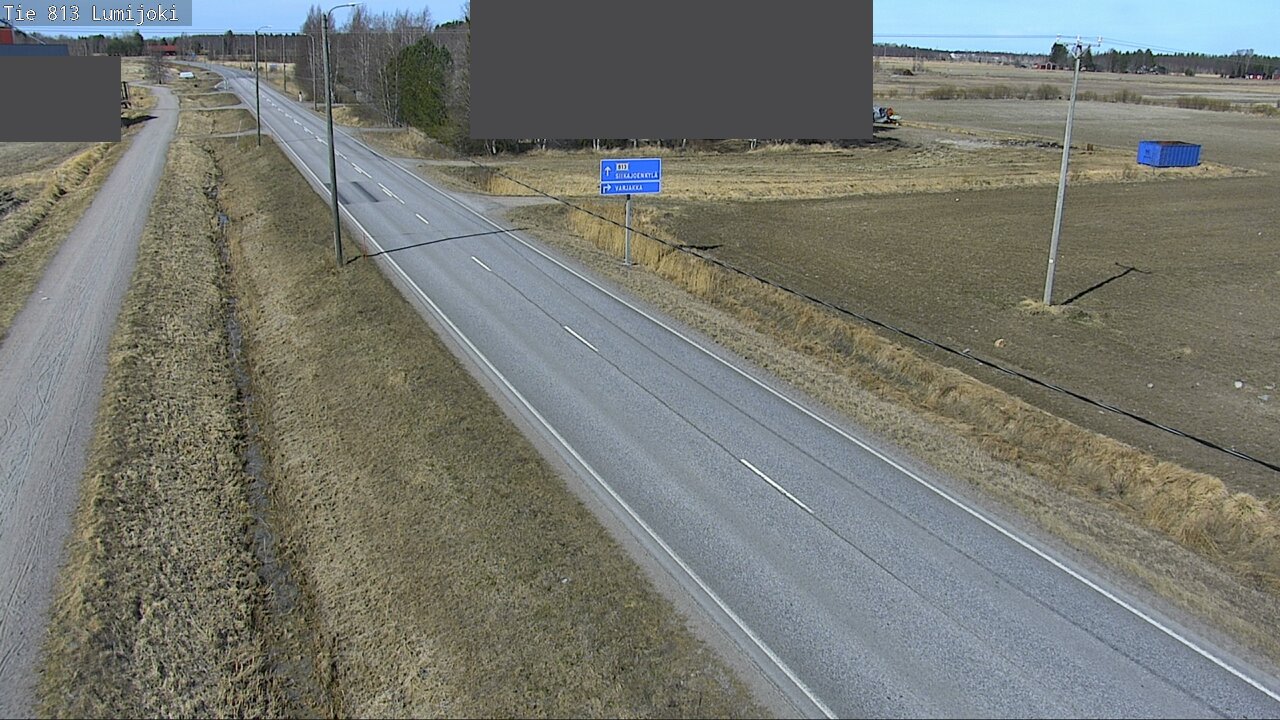 Kelikamerat Kuva Tie 813 Lumijoki, Lumijoki, Pohjois-Pohjanmaa
