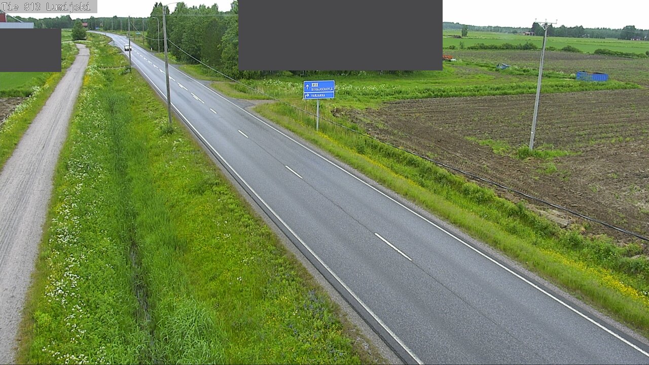 Kelikamerat Kuva Tie 813 Lumijoki, Lumijoki, Pohjois-Pohjanmaa