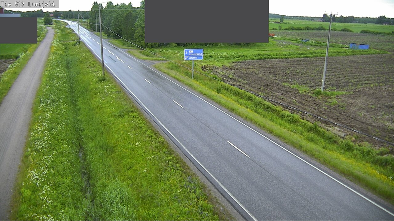 Kelikamerat Kuva Tie 813 Lumijoki, Lumijoki, Pohjois-Pohjanmaa