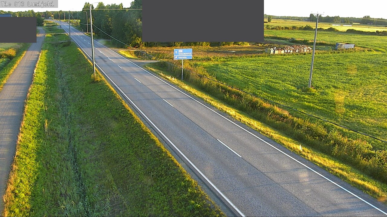 Kelikamerat Kuva Tie 813 Lumijoki, Lumijoki, Pohjois-Pohjanmaa