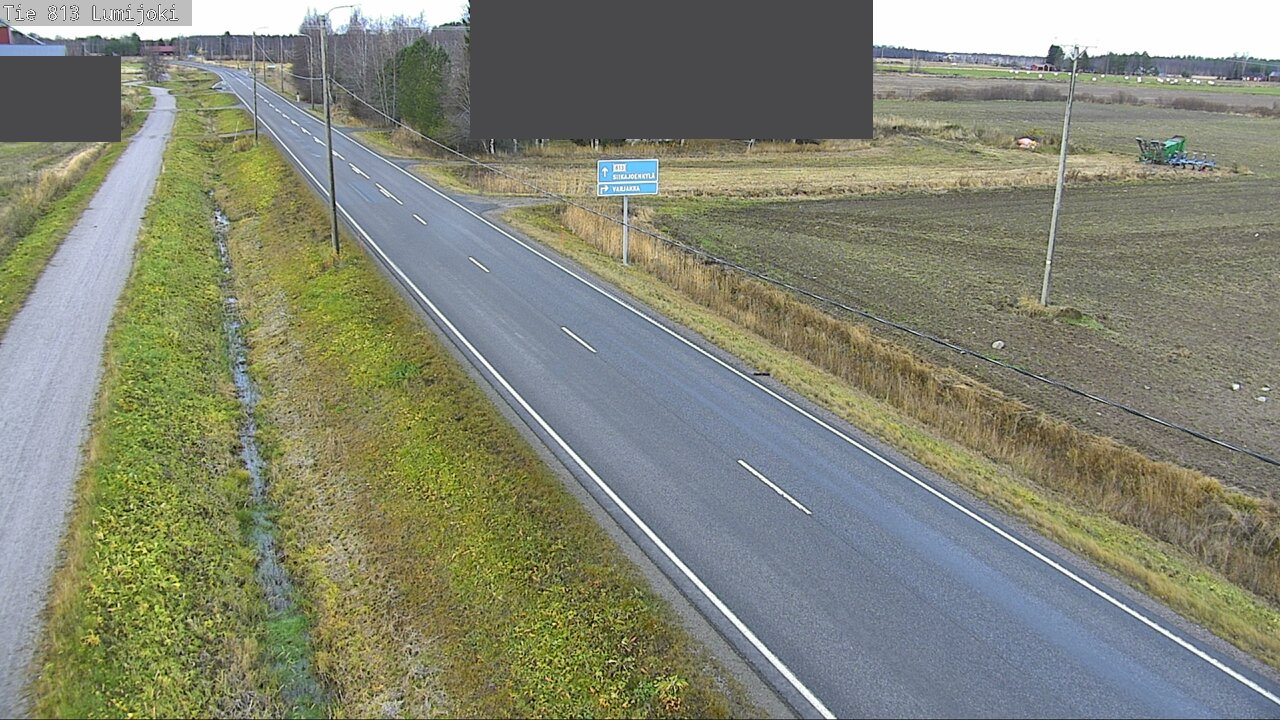 Kelikamerat Kuva Tie 813 Lumijoki, Lumijoki, Pohjois-Pohjanmaa