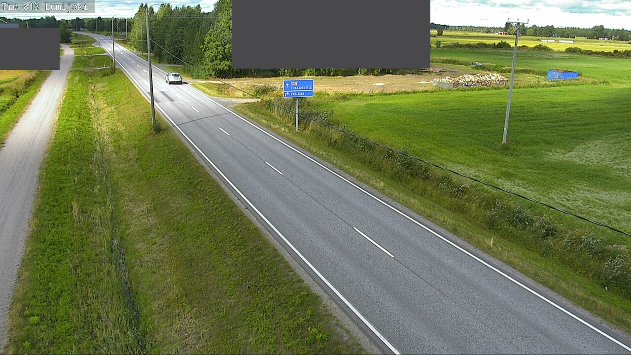 Kelikamerat Kuva Tie 813 Lumijoki, Lumijoki, Pohjois-Pohjanmaa